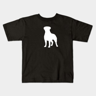 Rottweiler Silhouette Kids T-Shirt